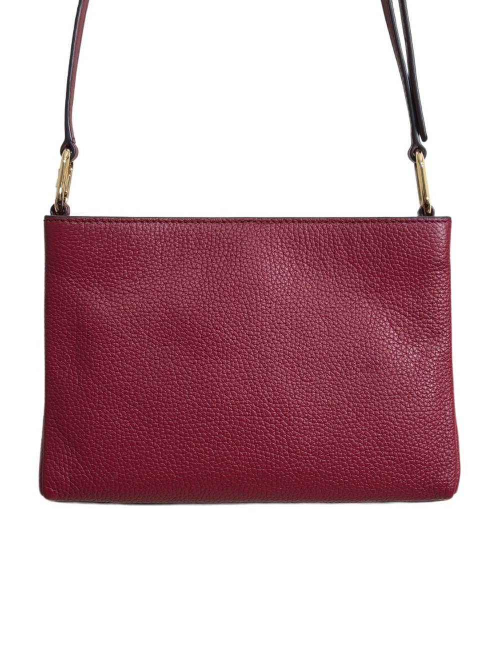 Michael Kors Trisha Medium Crossbody Bag-Cherry - Picture 3 of 16